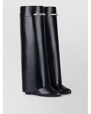 Givenchy Leather High Boots - Black