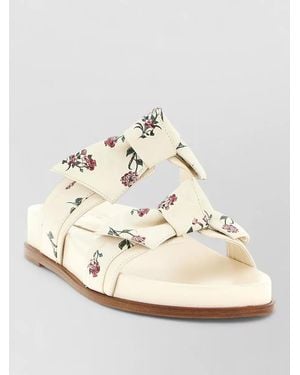 Alexandre Birman Leather Sandals - Natural