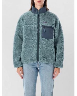 Patagonia Retro X Fleece Jacket Casual Fit - Blue
