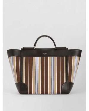 Dolce & Gabbana Jacquard Tote Bag - Multicolour