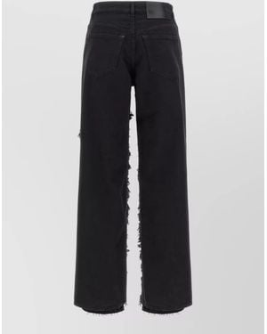 Haikure Bonnie Jeans Mid Rise Straight Fit - Black