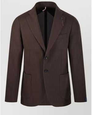 Santaniello Single-Breasted Suit - Brown