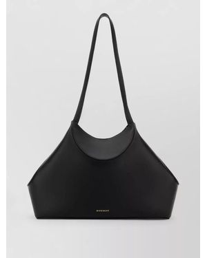 Givenchy Facet Small Leather Shoulder Bag - Black