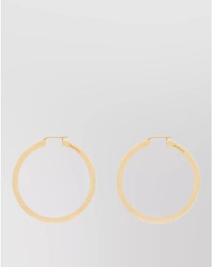 Saint Laurent Brass Aluminum Hoop Wallet And Cardholder - Natural