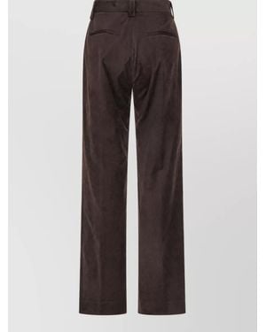 Antonelli Wide-Leg Pants - Brown