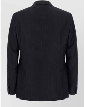 ZEGNA Wool Tailored Pants - Blue