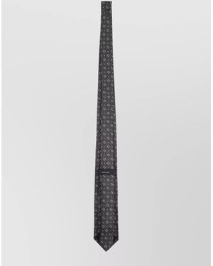 BOSS Silk Tie - White