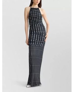 Patou Nylon Maxi Dress - Blue