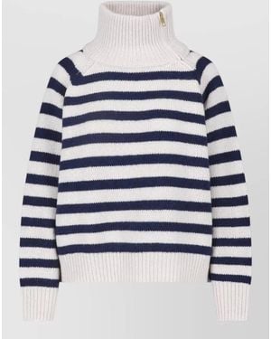 Nili Lotan Cashmere Crewneck Sweatshirt - Blue