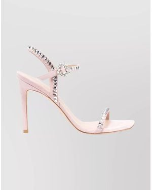 Stuart Weitzman Suede Leather Court Shoes - Natural