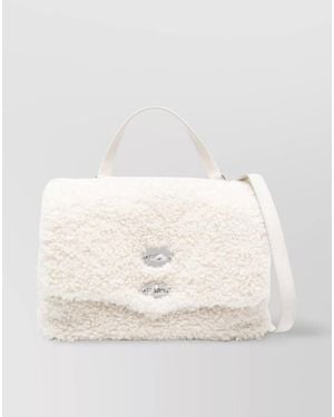 Zanellato Leather Postina Dolly Shoulder Bag - Natural