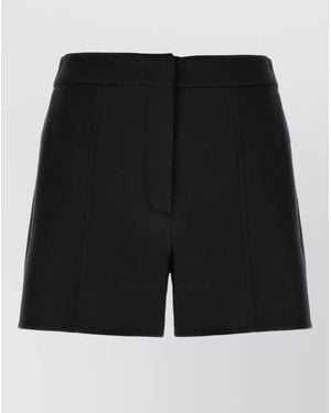 Sportmax Buono Shorts Tailored Design Back Pockets - Black