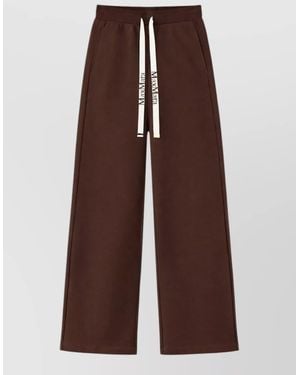 Max Mara Cotton Jersey Regular-Fit Lounge Pants - Brown