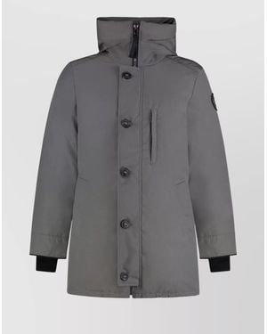 Canada Goose Castle Parka With Hood - Gray
