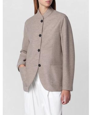 Harris Wharf London Fitted Jacket - Grey