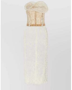 Magda Butrym Cotton Midi Dress - White
