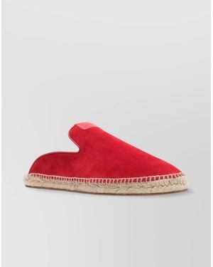 Lanvin Leather Espadrilles - Red