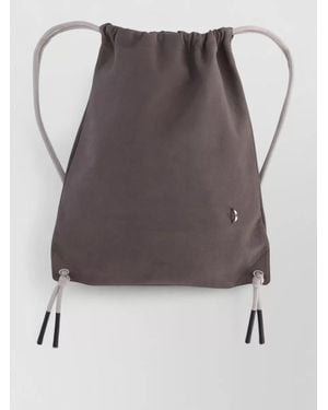 Rick Owens Backpacks Adjustable Straps Soft Rectangular Shape - Gray