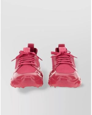 Moschino Logo Trainers - Red