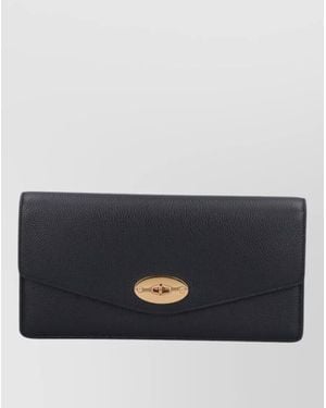 Mulberry Leather Purse - Gray
