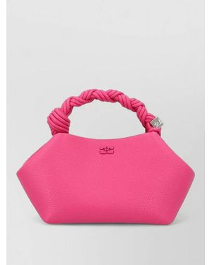 Ganni Bou Small Tote Bag - Pink