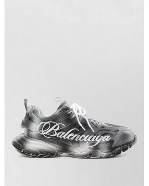 Balenciaga Lightweight Sporty Sneakers Unique Colorway - Gray