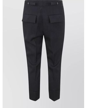 SAPIO Wool Tailored Pants - Blue