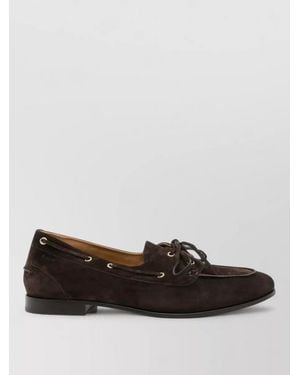 Bally Leather Boat Shoes - Multicolour