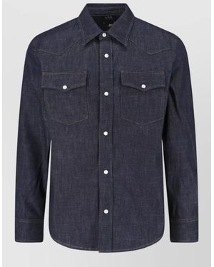 A.P.C. Denim Shirt - Blue
