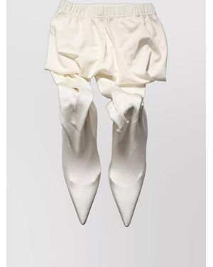 Dolce & Gabbana Jersey High-Heel Pumps - Natural