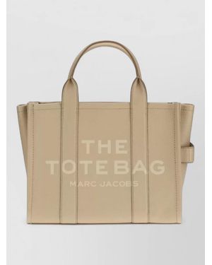 Marc Jacobs The Tote Bag Leather Tote Bag - Natural