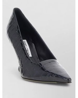 Jimmy Choo Leather Patent Court Shoes - Blue