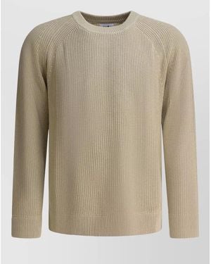 NN07 Jacob 6470 Crewneck Sweater Raglan Sleeves - Natural