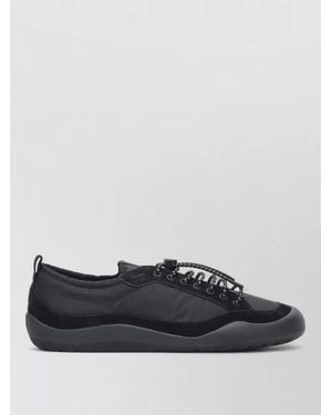 Prada Trainers Pull Tab Round Toe Rubber Sole - Multicolour