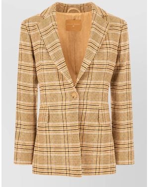 Ermanno Scervino Suit Jacket - Natural