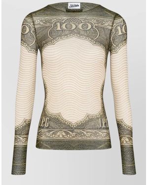 Jean Paul Gaultier Silk Jersey Top - Green