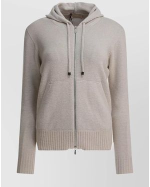 Drumohr Cashmere Cardigan - Grey