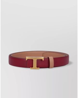 Tod's Leather Belt - Red