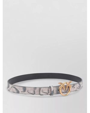 Pinko Python Print Belt - Grey