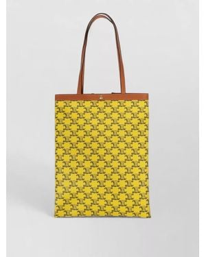 Celine Triomphe Tote Bag - Yellow