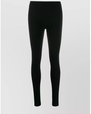 Wolford Fitted Leggings Elastic Waistband - Black
