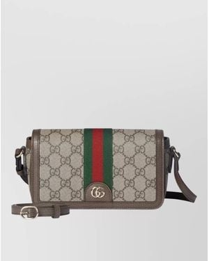 Gucci Mini Ophidia Purse - Grey