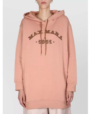 Max Mara Hooded Sweatshirt - Pink