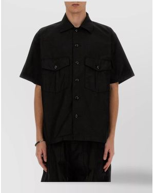 Needles Cotton Shirt - Black