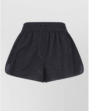 Oséree Straight Cropped Pants - Blue