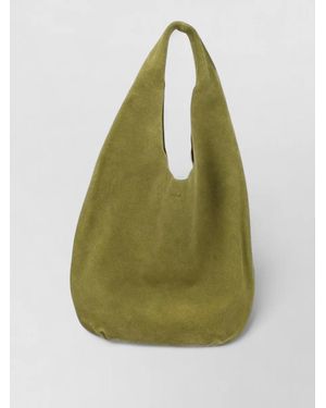 A.P.C. Neige Leather Tote Bag - Green