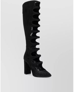 Saint Laurent Cashmere Pumps - Black