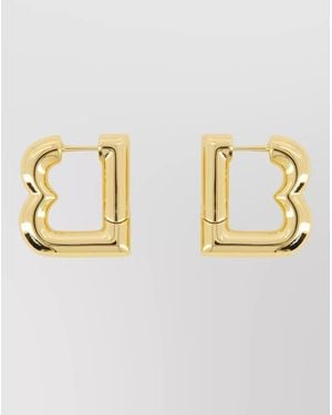 Balenciaga Metal Earrings - Metallic