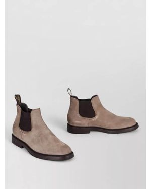 Doucal's Suede Chelsea Boots - Natural