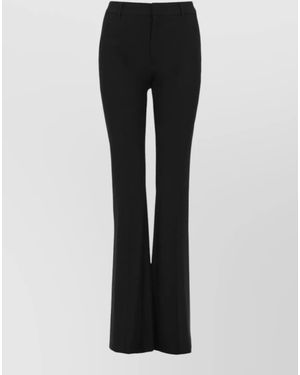 PT Torino Elsa Flared Trousers - Black